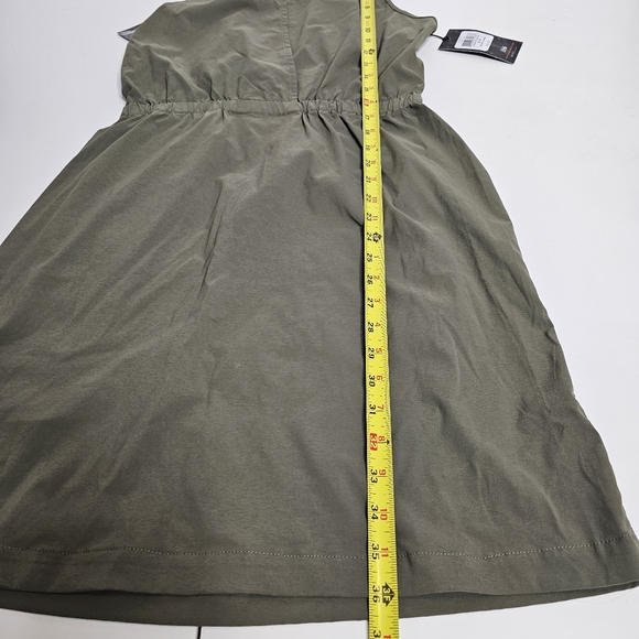 Mountain Hardwear Dynama 2 Tank Dress Woman's S/P NWT  Army Green. - Picture 15 of 16